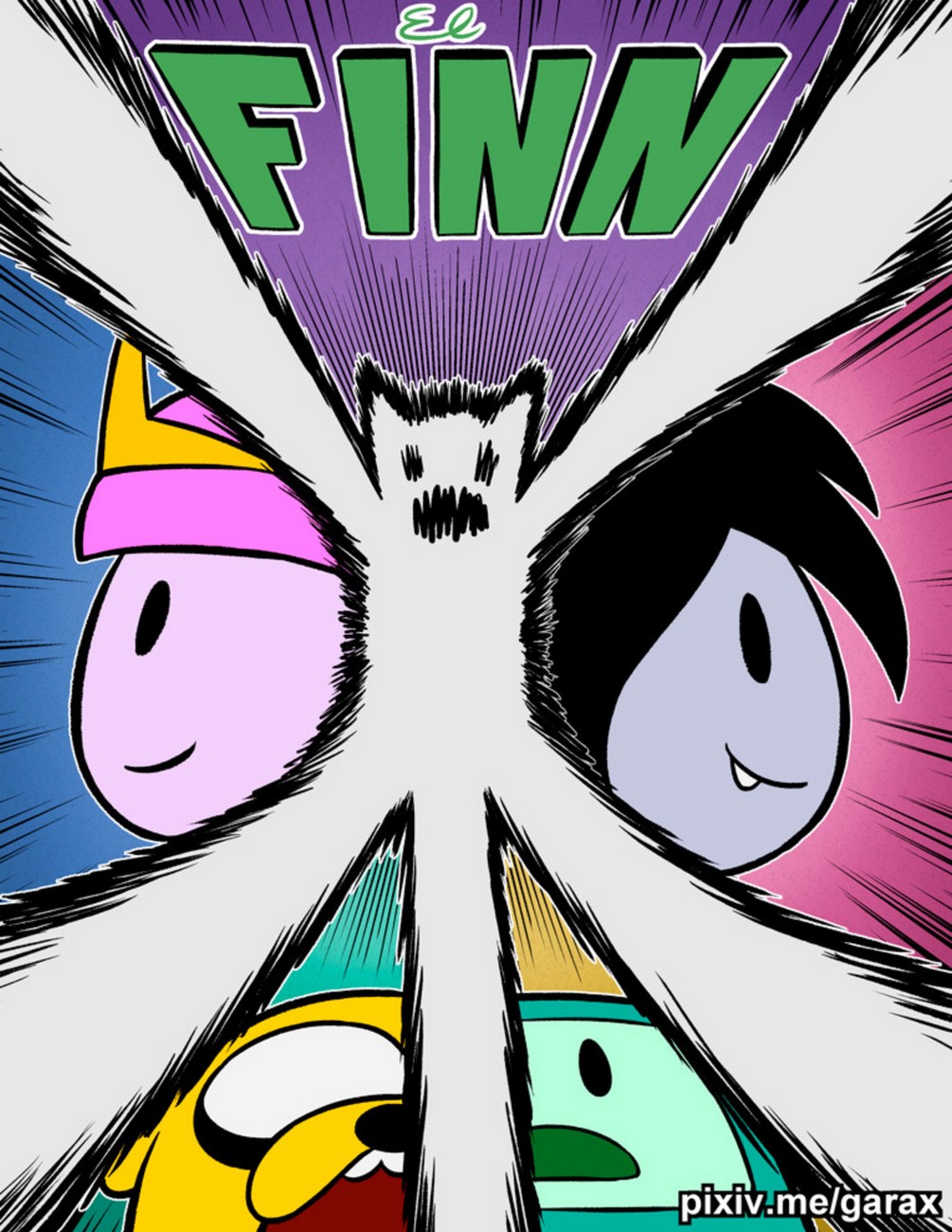El Finn â€“ Adventure Time - KingComiX.com