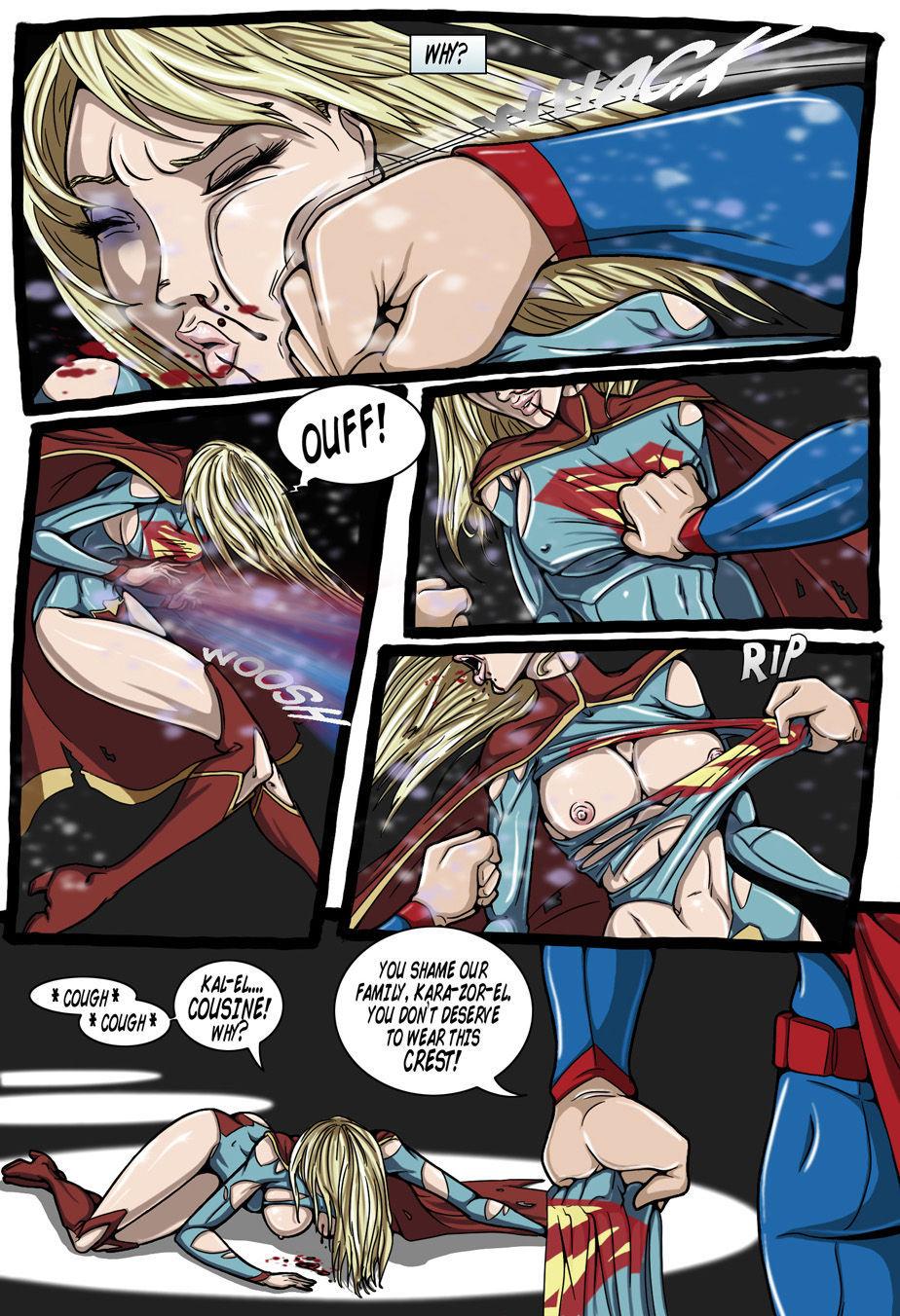 Supergirl Comic Porn