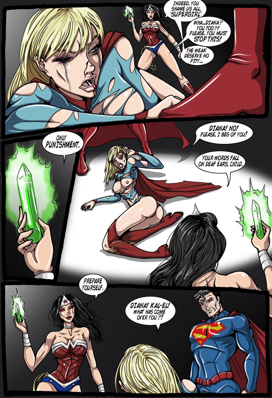 Supergirl Tit Fuck - True Injustice - Supergirl - KingComiX.com