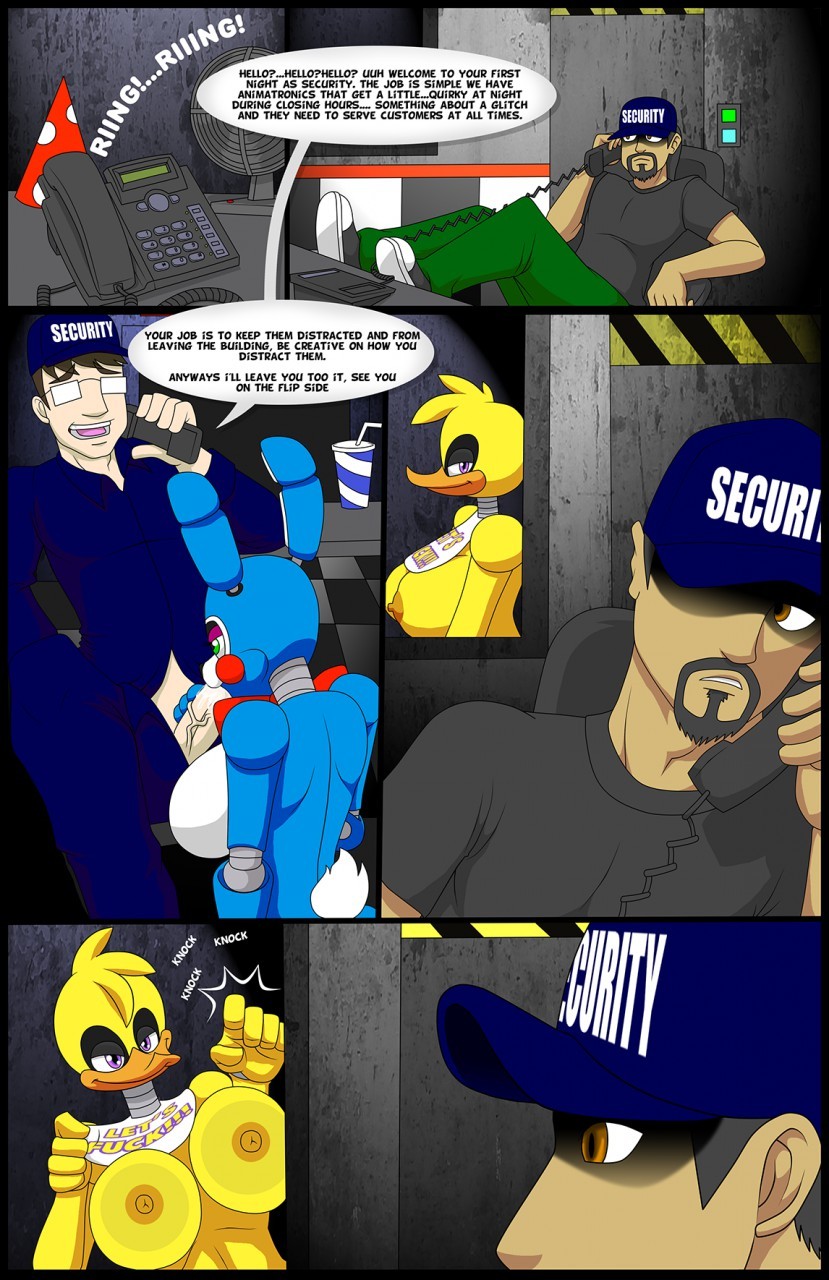 Five Fucks At Freddys Comic