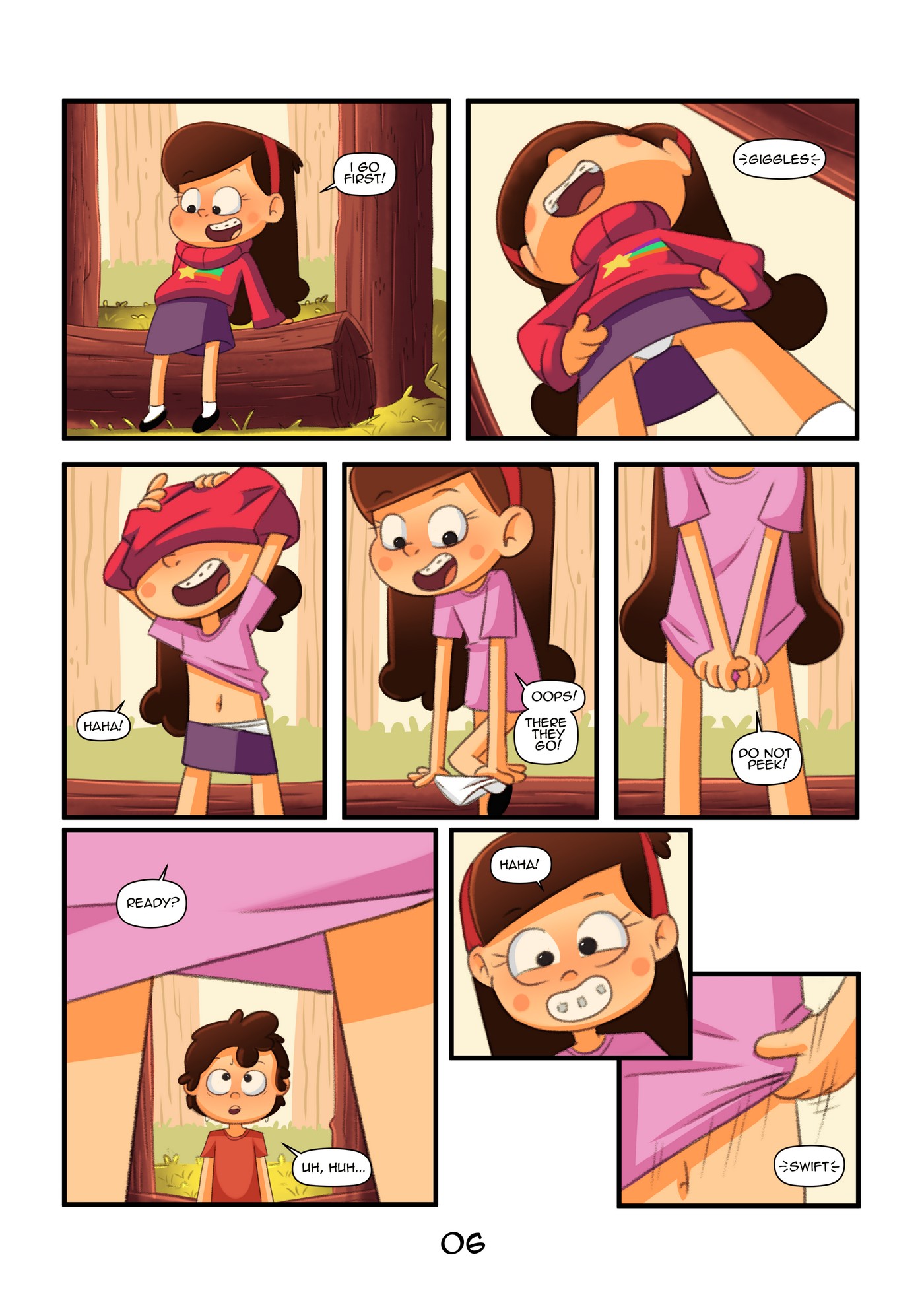 Gravity Falls Wendy Porn Comics Dicks Puple - Gravity Falls â€“ Secret Of The Woods - KingComiX.com