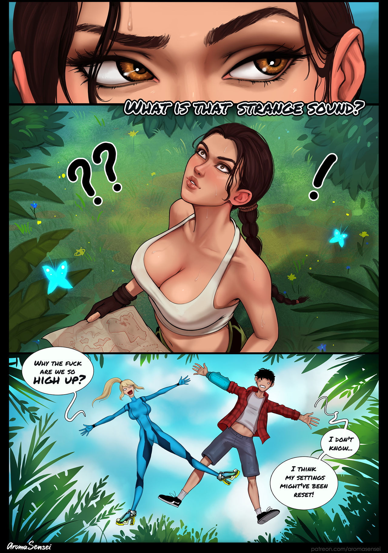 Tomb Raider Xxx Comix - Waifunator 5 - Tomb Raider - KingComiX.com