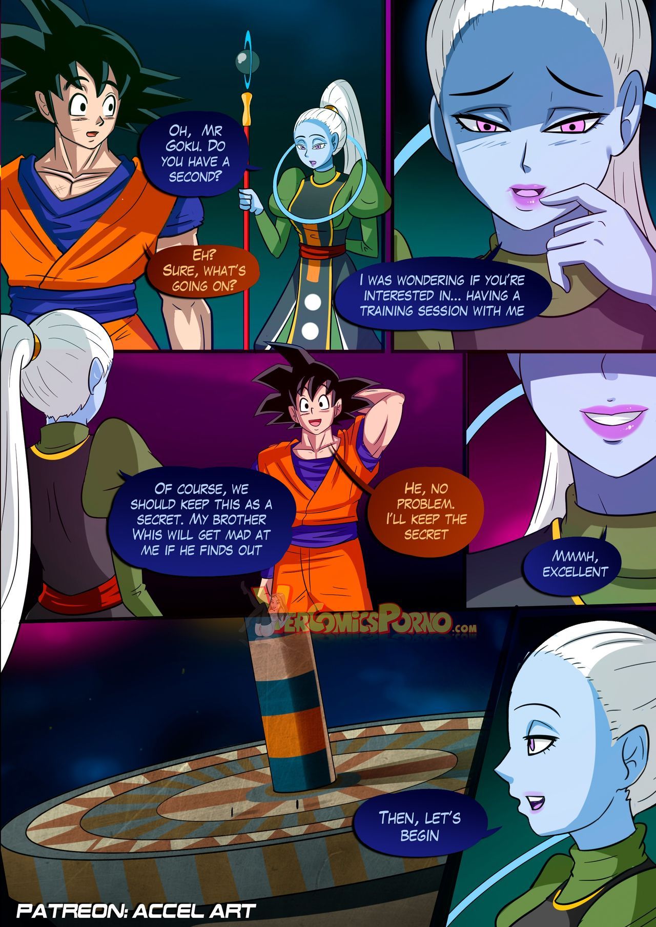 Xvados - Special Training - Accel Art - KingComiX.com