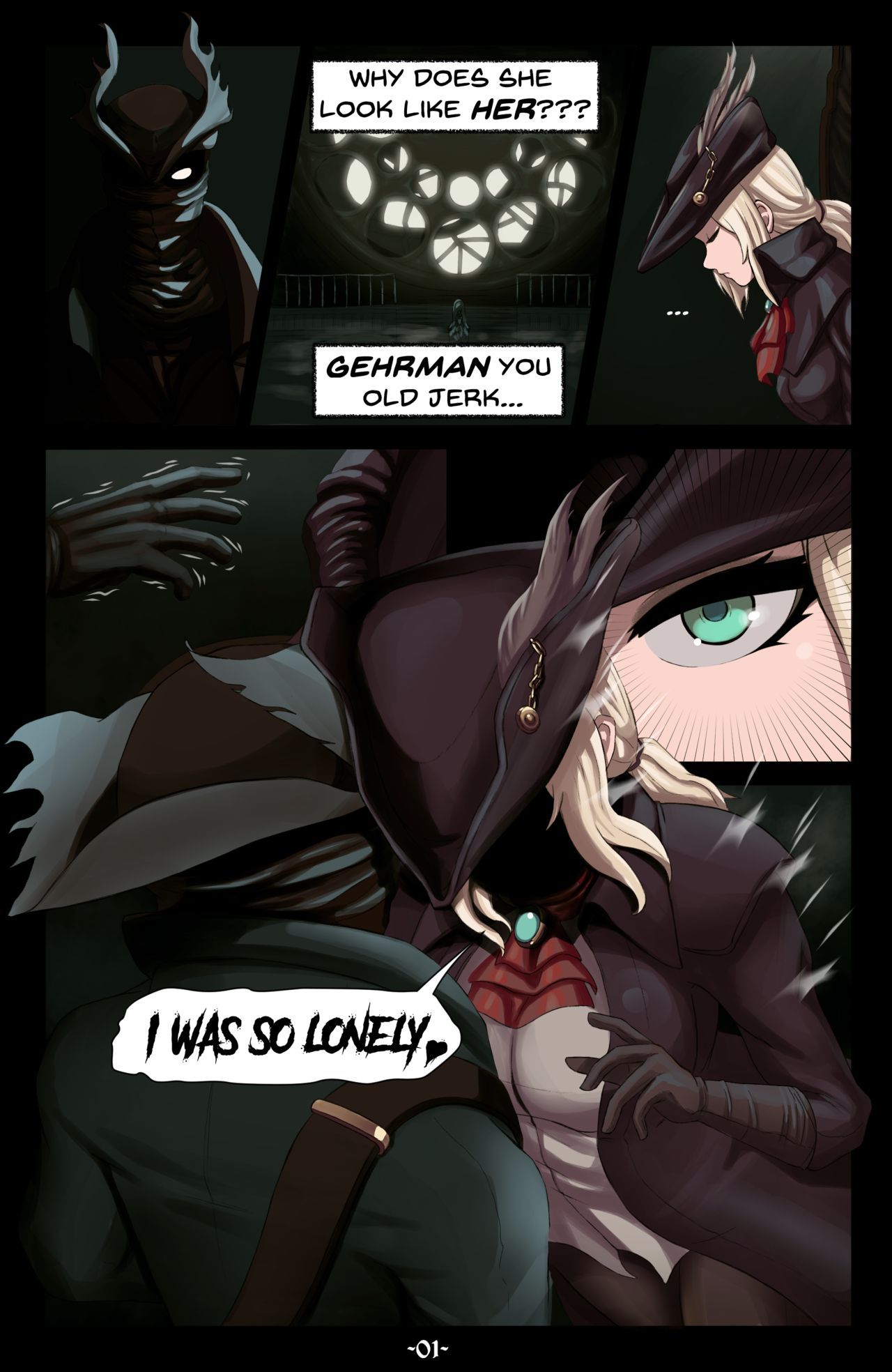 Lady Maria of the Astral Cocktower Bloodborne porn 02