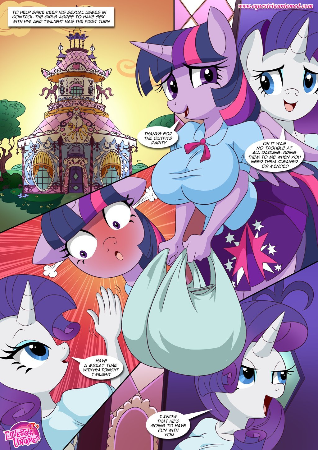 Sexy Twilight Sparkle Porn - Sex Ed with Miss Twilight Sparkle - Palcomix - KingComiX.com