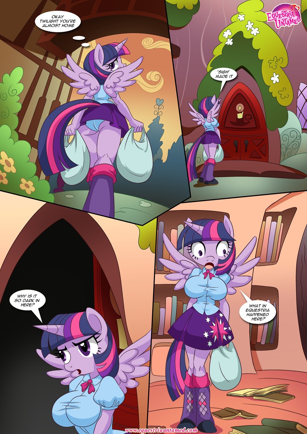 Sexy Twilight Sparkle Porn - Sex Ed with Miss Twilight Sparkle - Palcomix - KingComiX.com