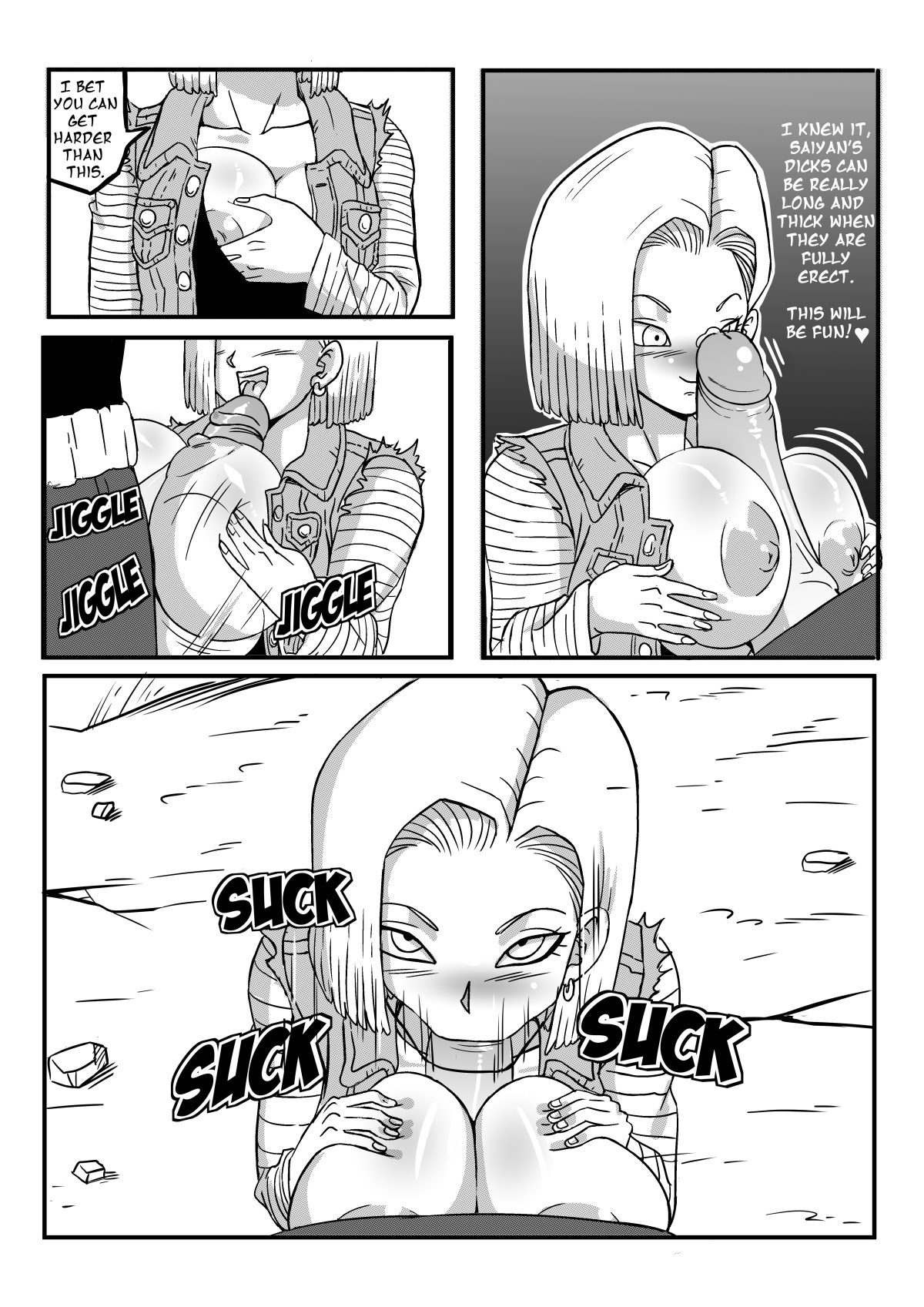 Android 18 Stays in the Future PinkPawg 05