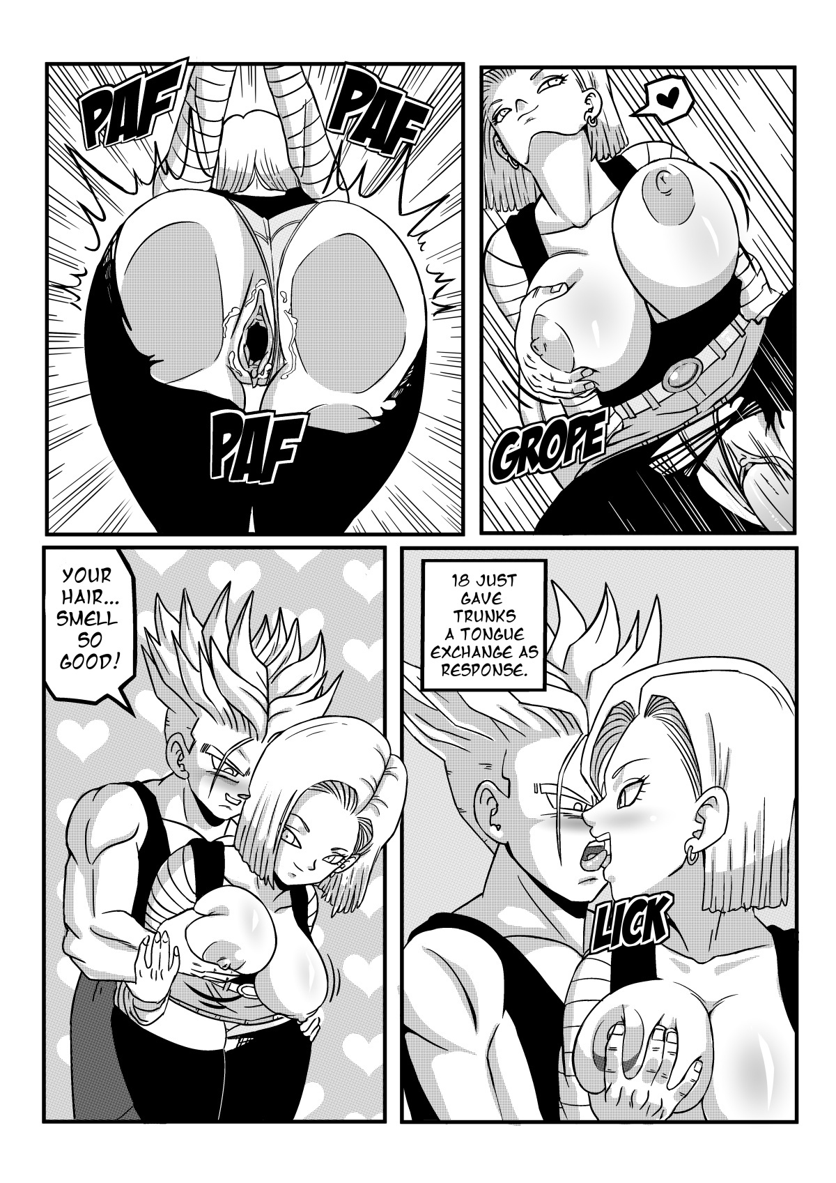 Android 18 Stays in the Future PinkPawg 09