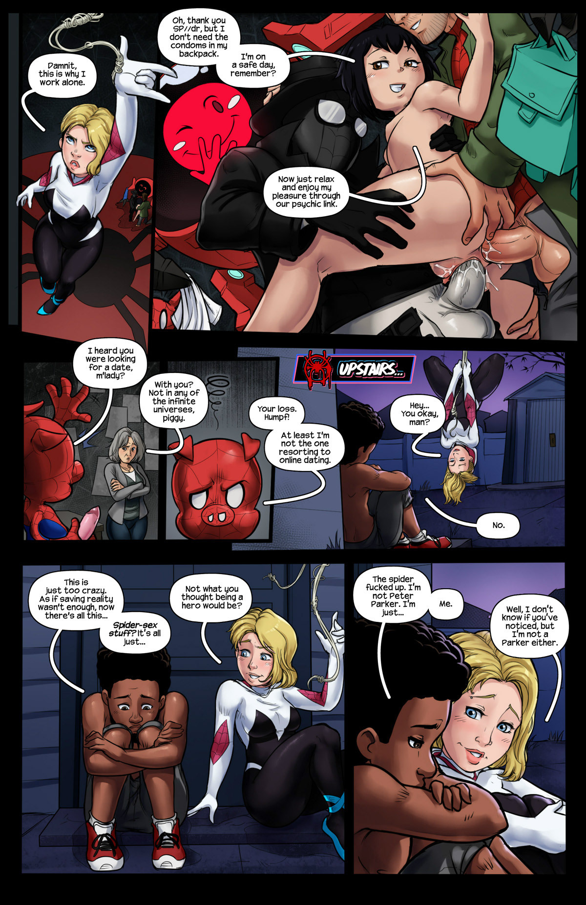 Spider Sex Into The Spider Smut - Tracy Scops - KingComiX.com