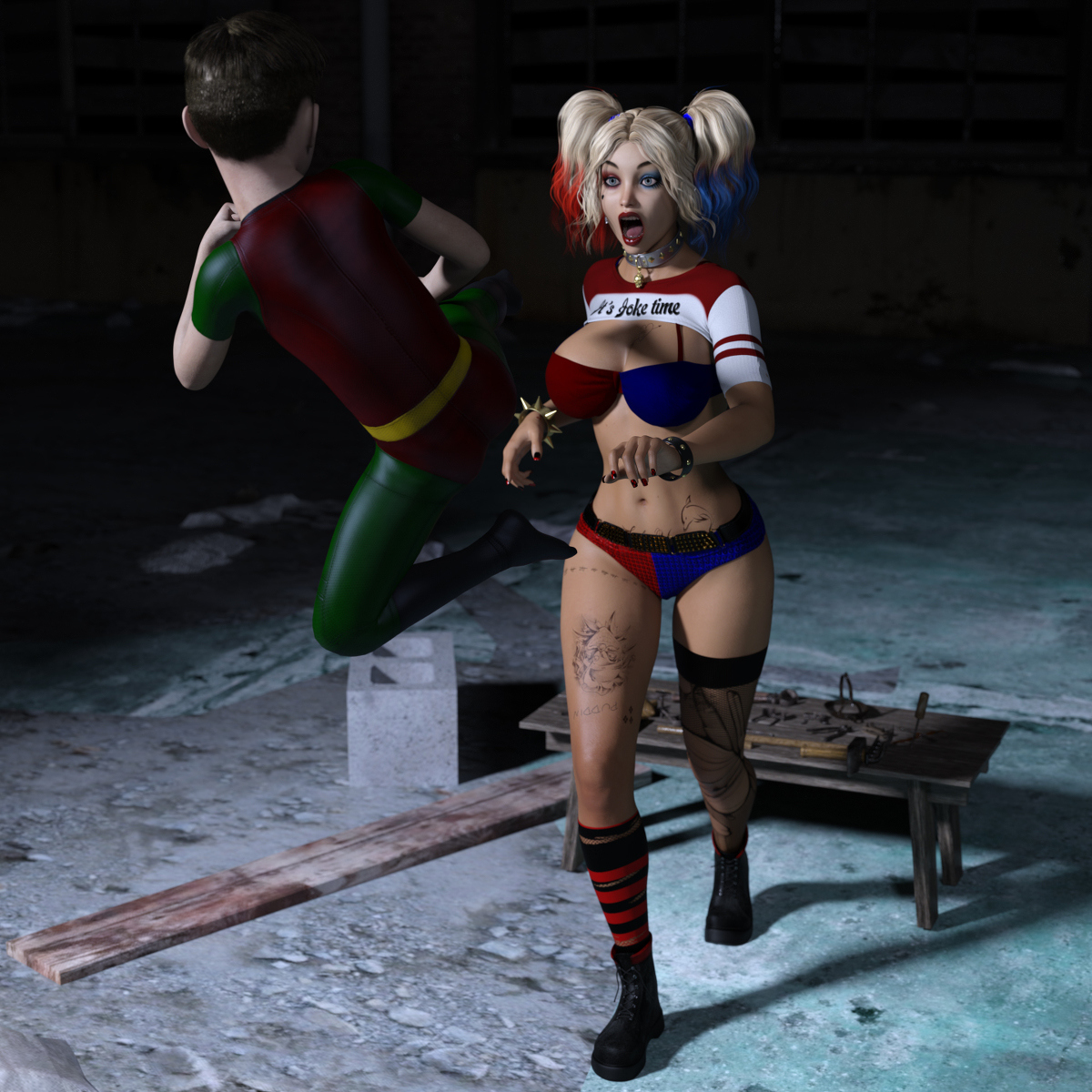 Harley Quinn Mad Shota Love 06