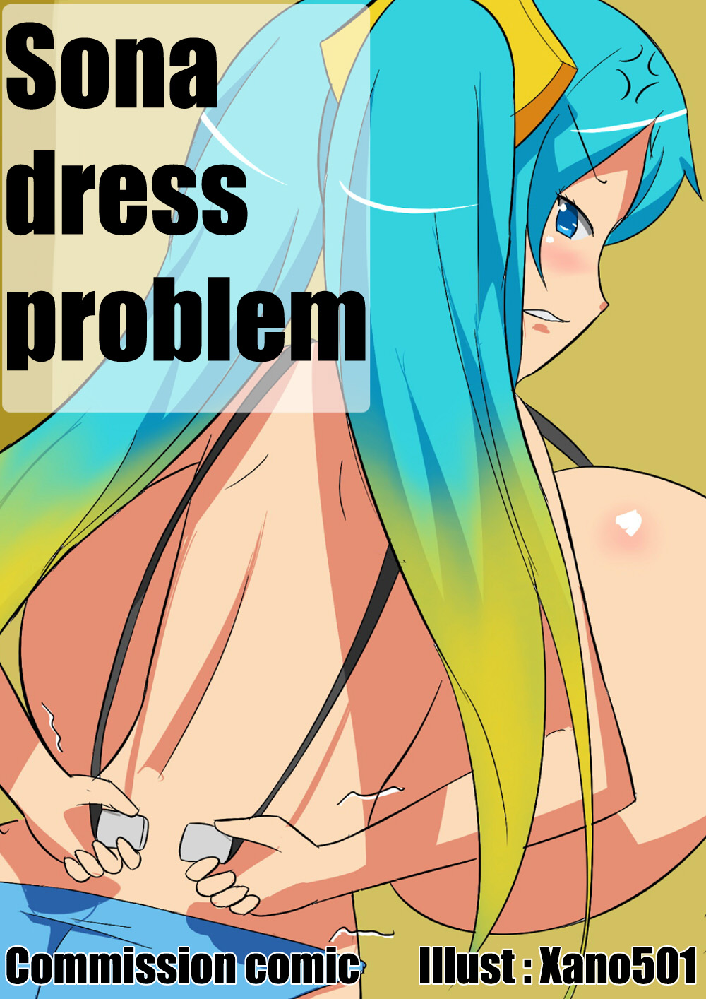 Hentai Sona Dress Problem League of Legends 1