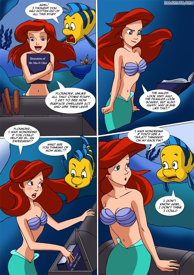 Disapointed father ariel porn comic