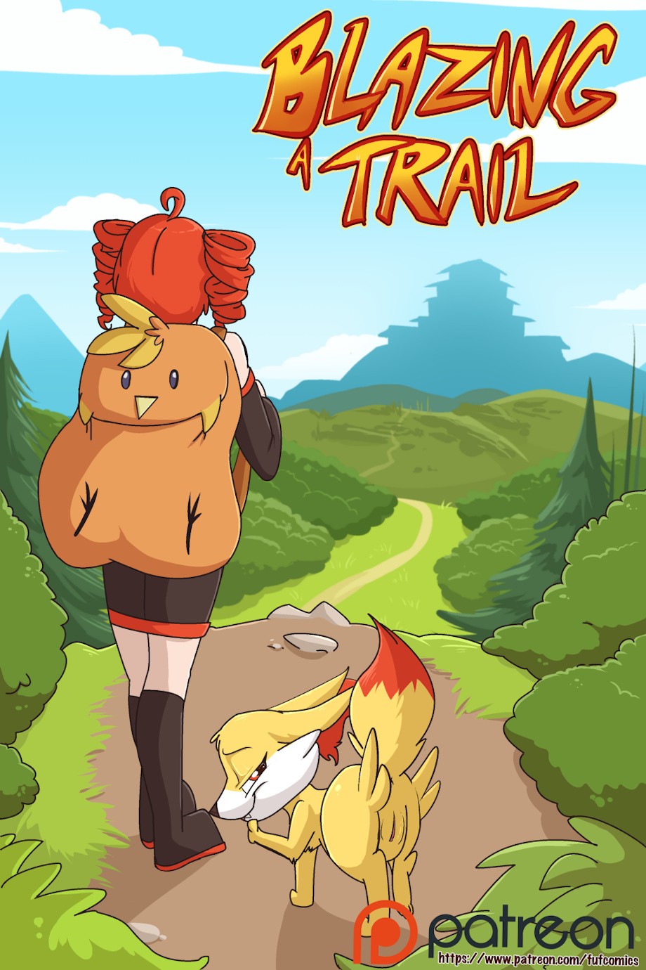 Blazing a Trail - Pokemon Furry - KingComiX.com