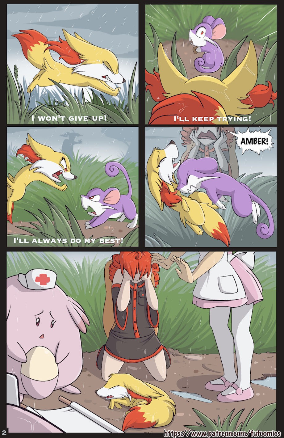 Blazing a Trail - Pokemon Furry - KingComiX.com