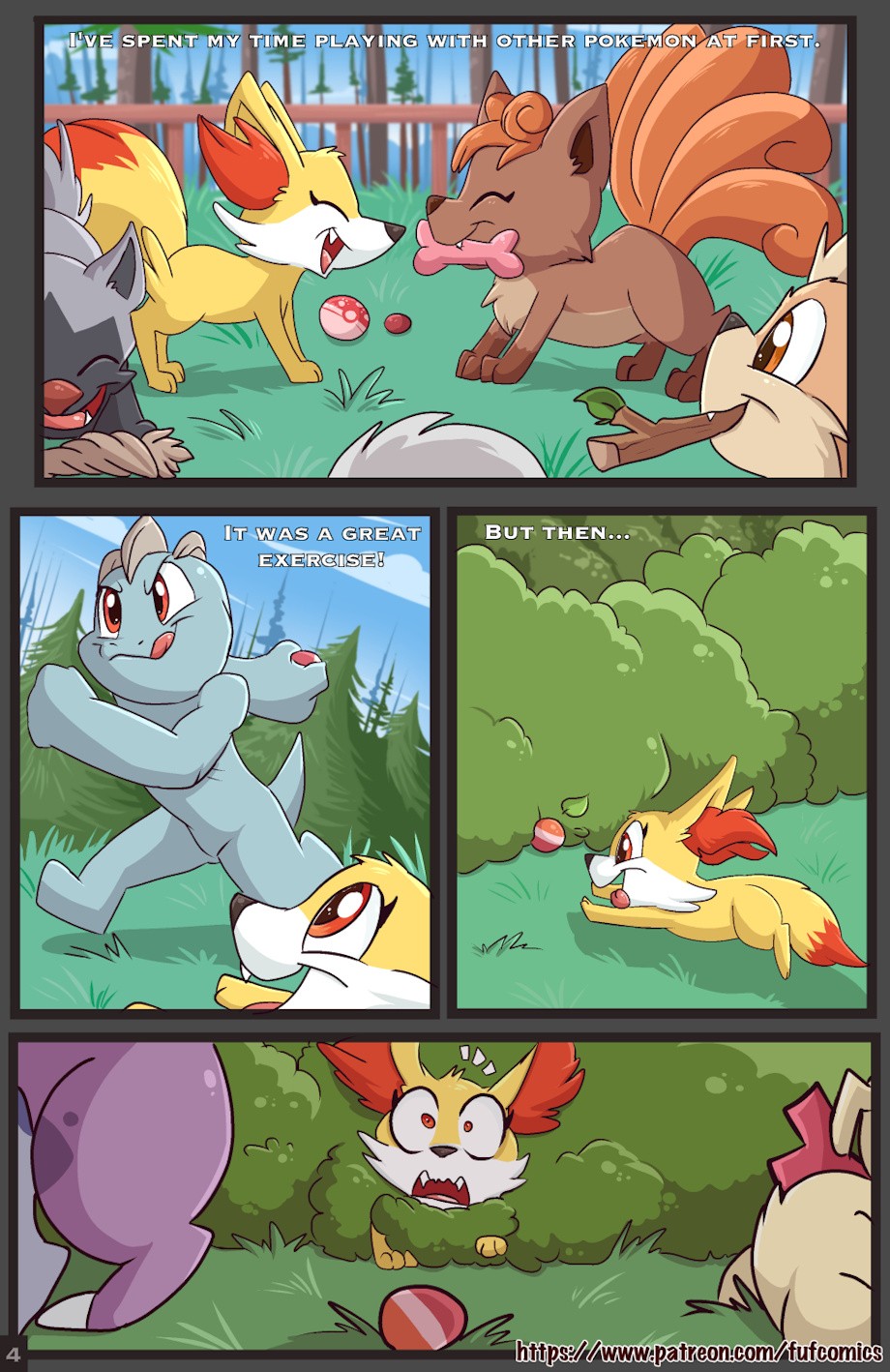 Blazing a Trail - Pokemon Furry - KingComiX.com