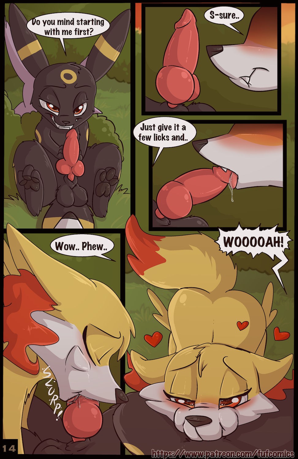 Sleeping Furry Pokemon Porn - Blazing a Trail - Pokemon Furry - KingComiX.com