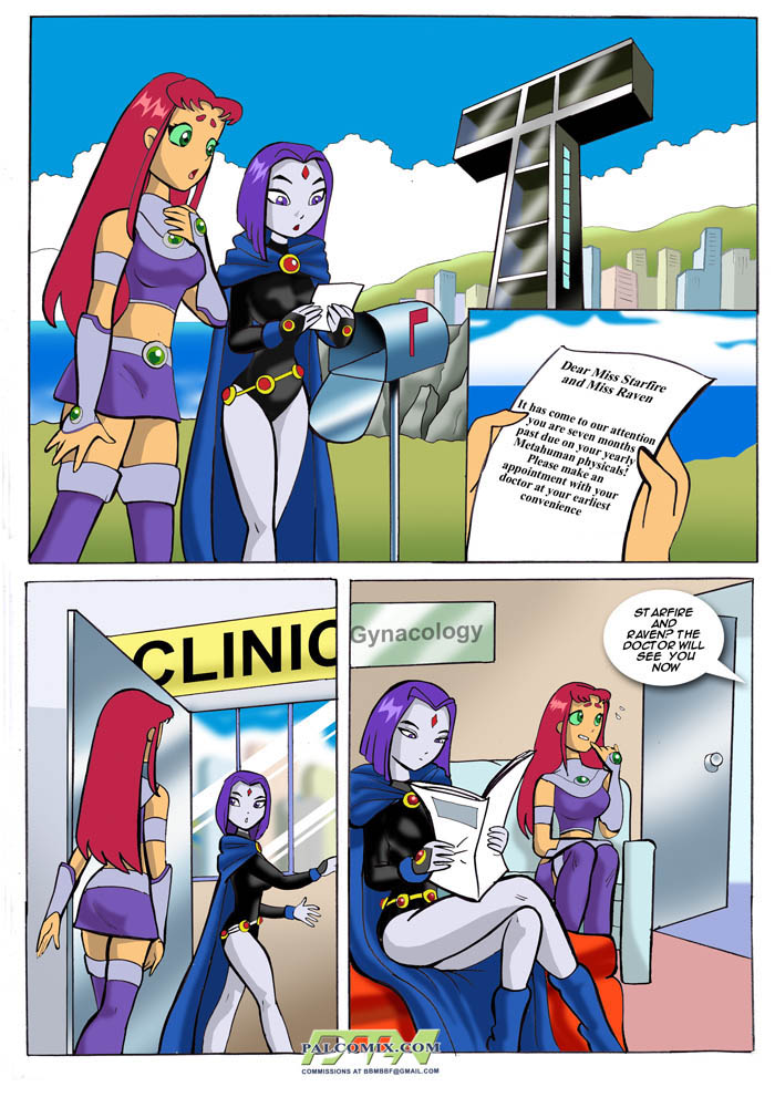 Raven Ttg Porn - Go to the Doctor - Teen Titans - KingComiX.com