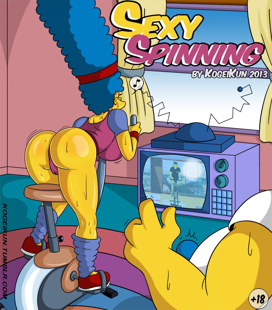 Hot Simpsons Sex - Sexy Spinning - The Simpsons - KingComiX.com