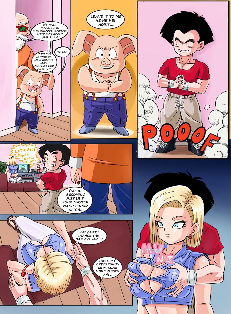 Dragon Ball Z Android 18 Huge Tit Hentai - Android 18 Is Alone - Dragon Ball XXX - KingComiX.com