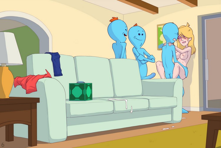 Beth and Mr Meeseeks 06