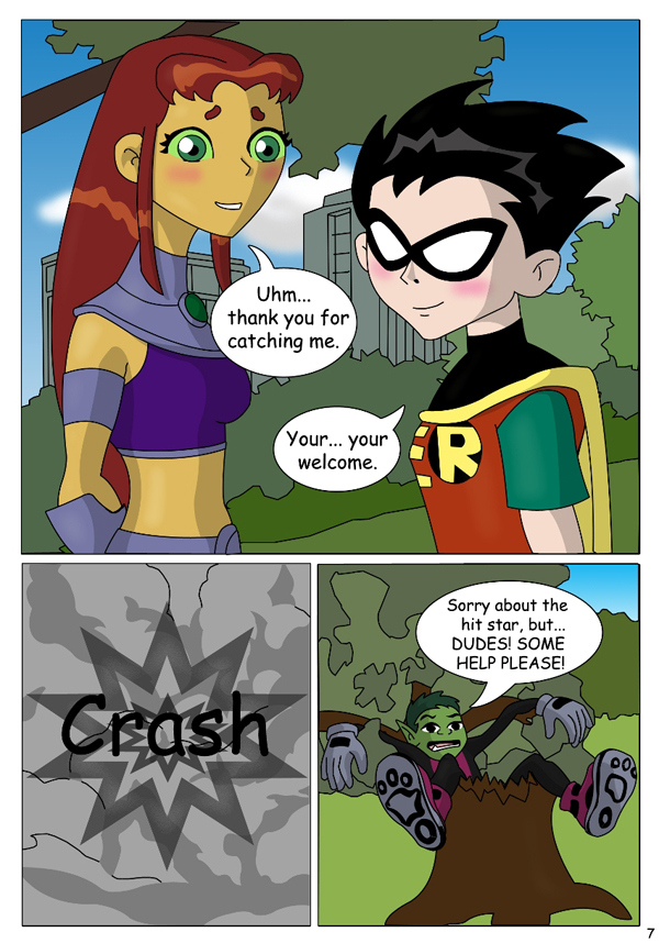 The Teen Titans The Mishap 08