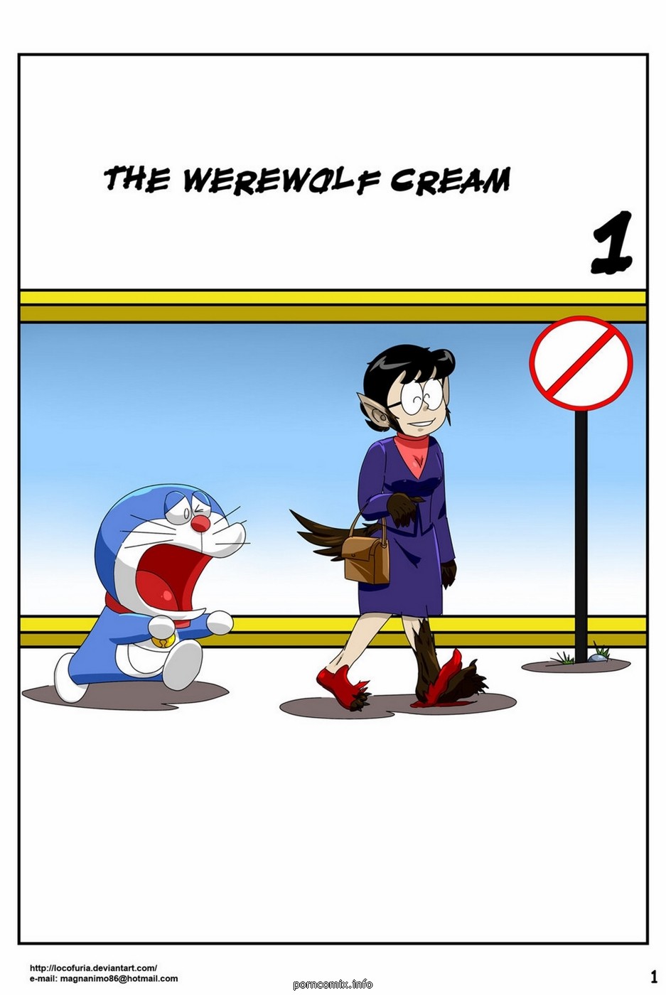 Werewolf Cartoon Porn Hentai - Doraemon Tales Of Werewolf 1 - KingComiX.com