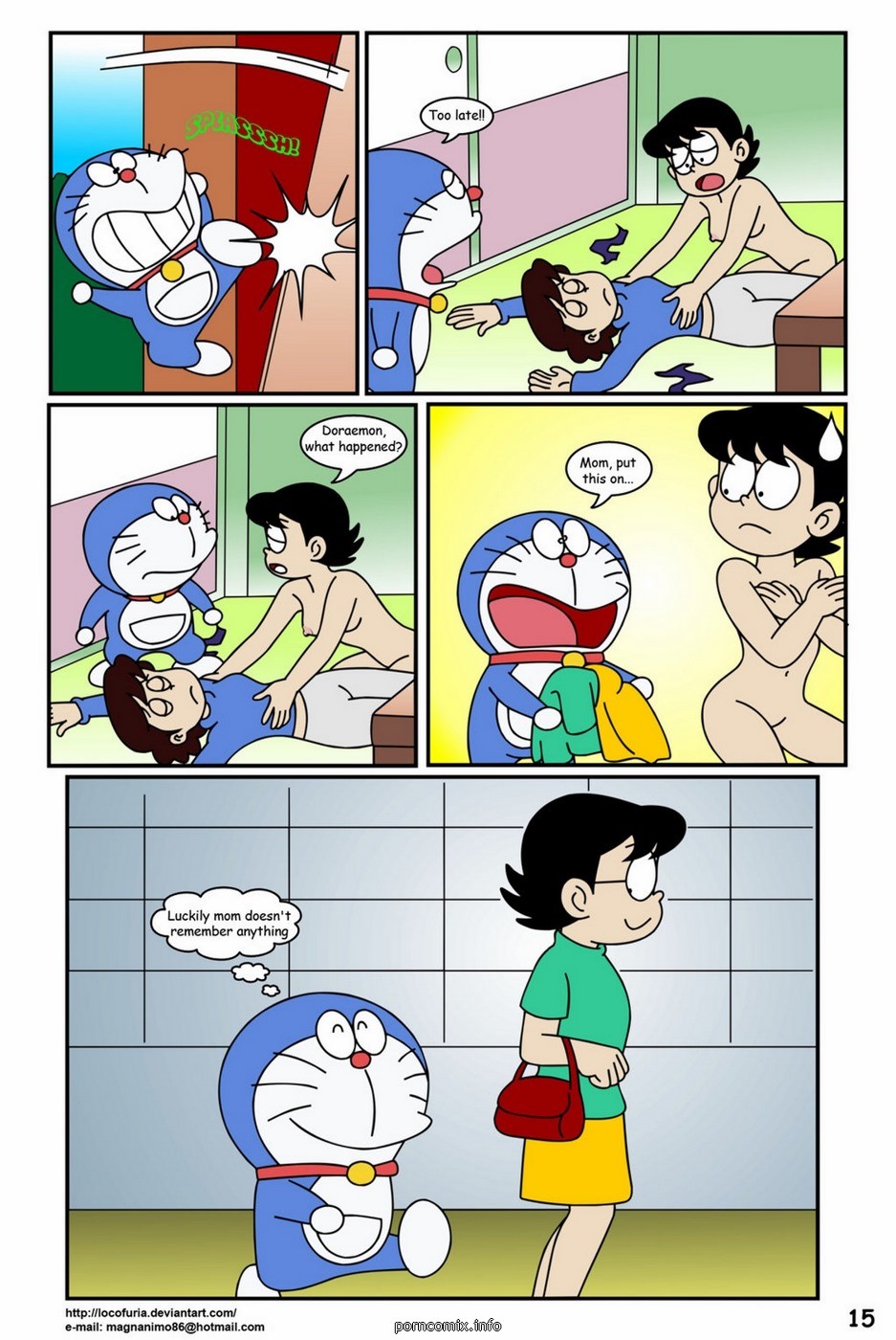 Doraemon Porn - Doraemon Tales Of Werewolf 1 - KingComiX.com