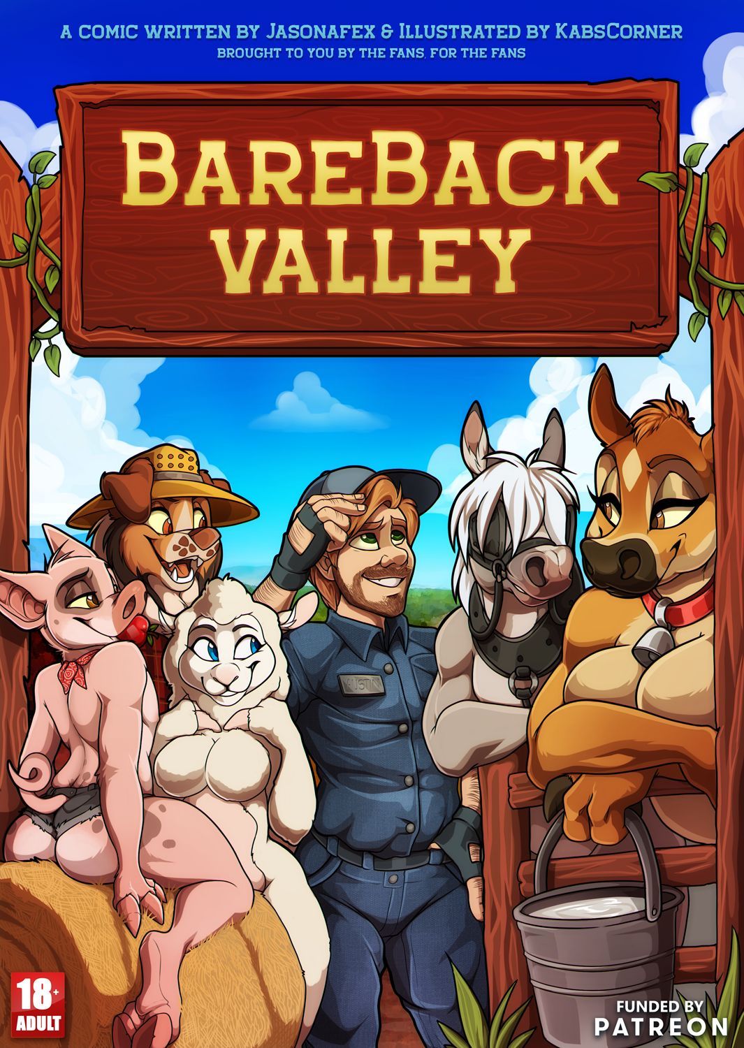 1065px x 1500px - Bareback Valley - Kaiber - KingComiX.com