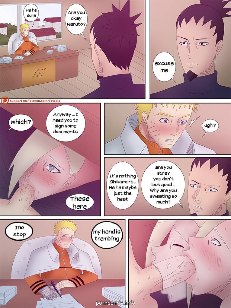 Naruto Hokage Porn Comic 9