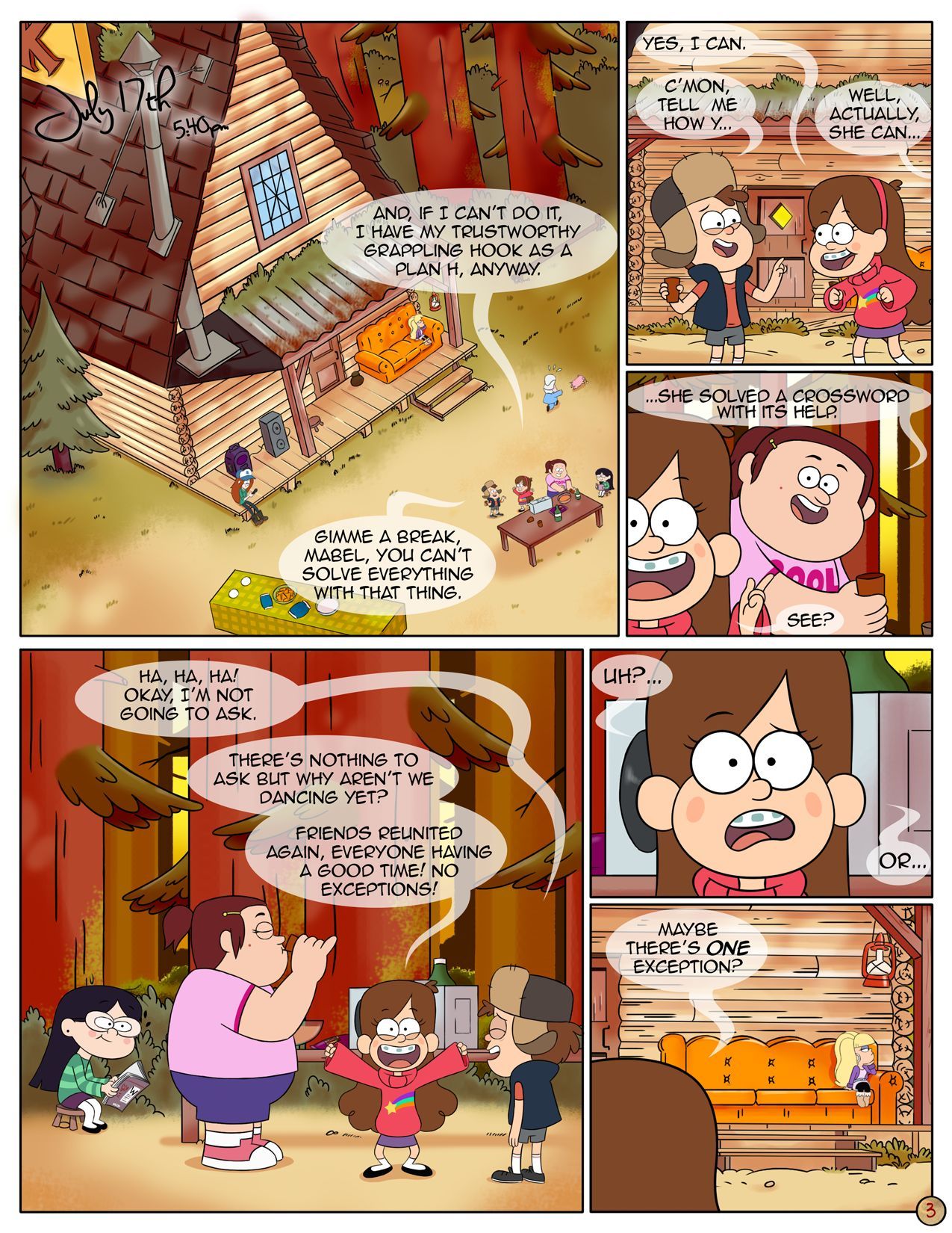 Next Summer - Gravity Falls - KingComiX.com