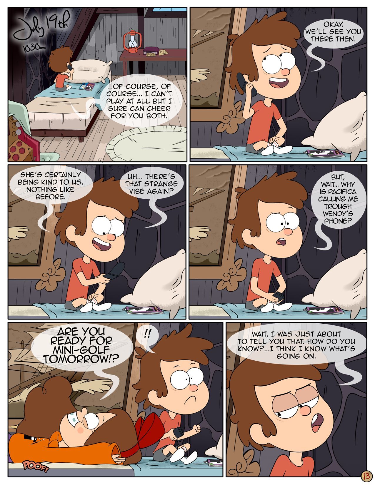 Nude Gravity Falls Porn - Next Summer - Gravity Falls - KingComiX.com