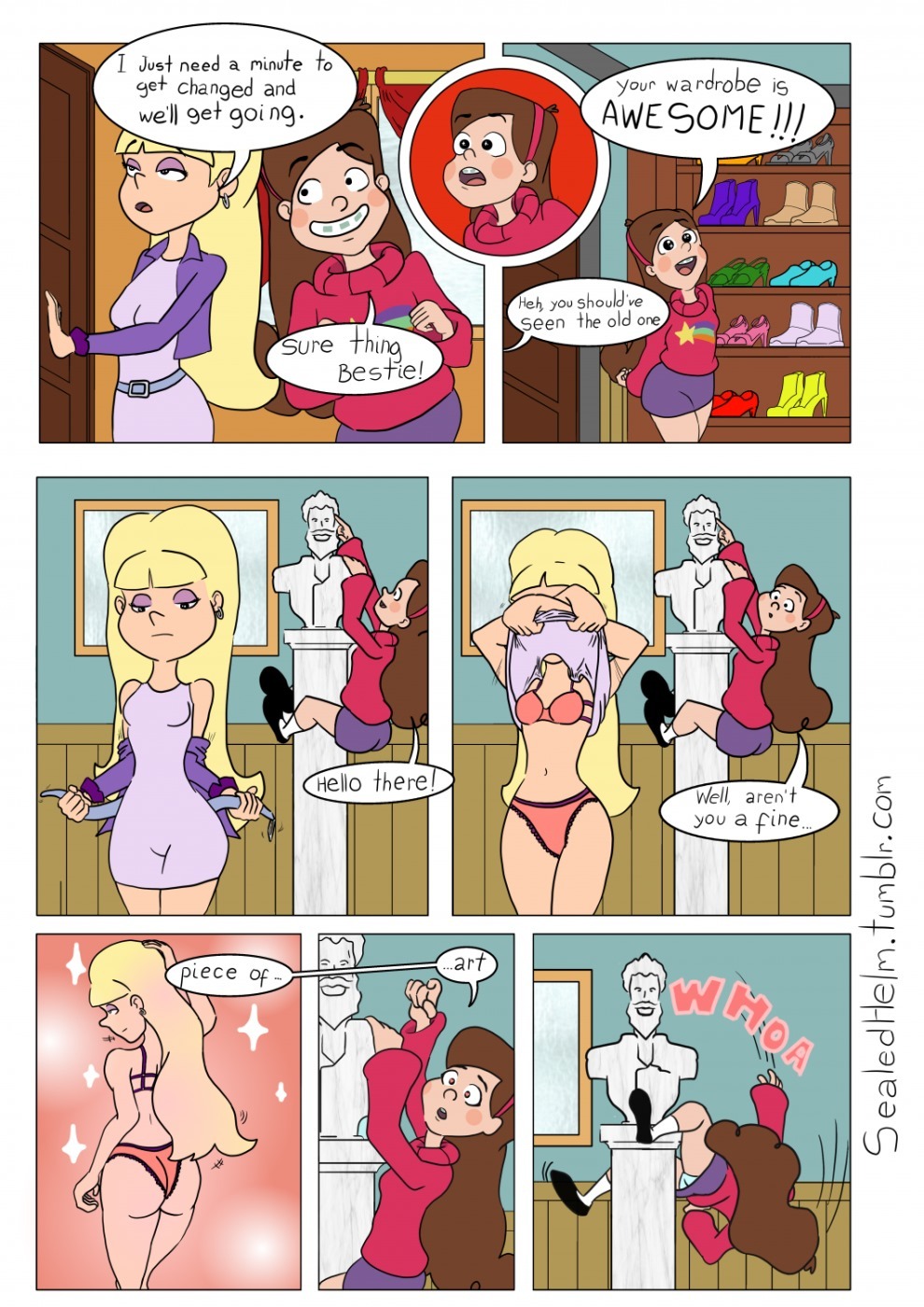 Pacifica And Dipper Fucking - Mable X Pacifica - Gravity Falls - KingComiX.com