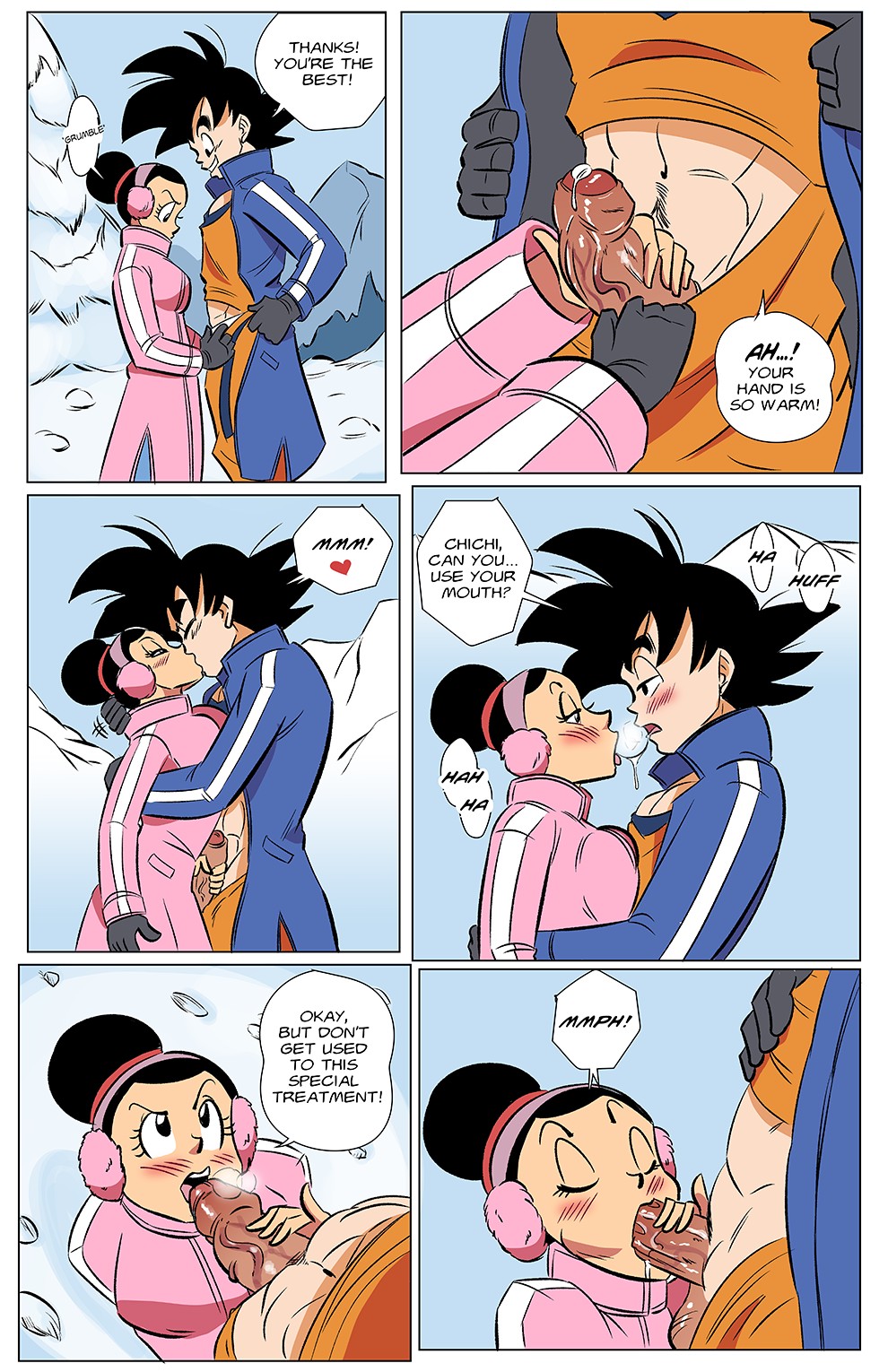 Dragon ball z goku and chichi sex