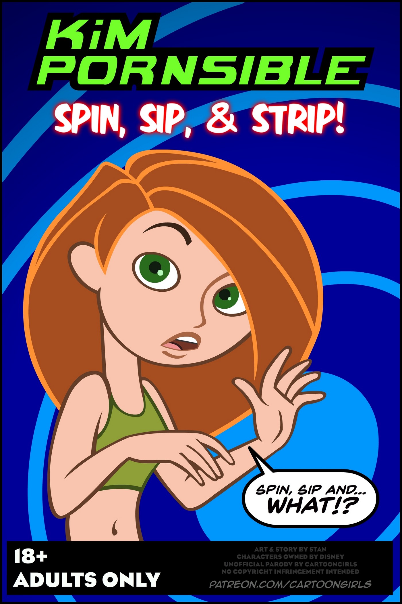 Kim Possible Spin, Sip and Strip! pic