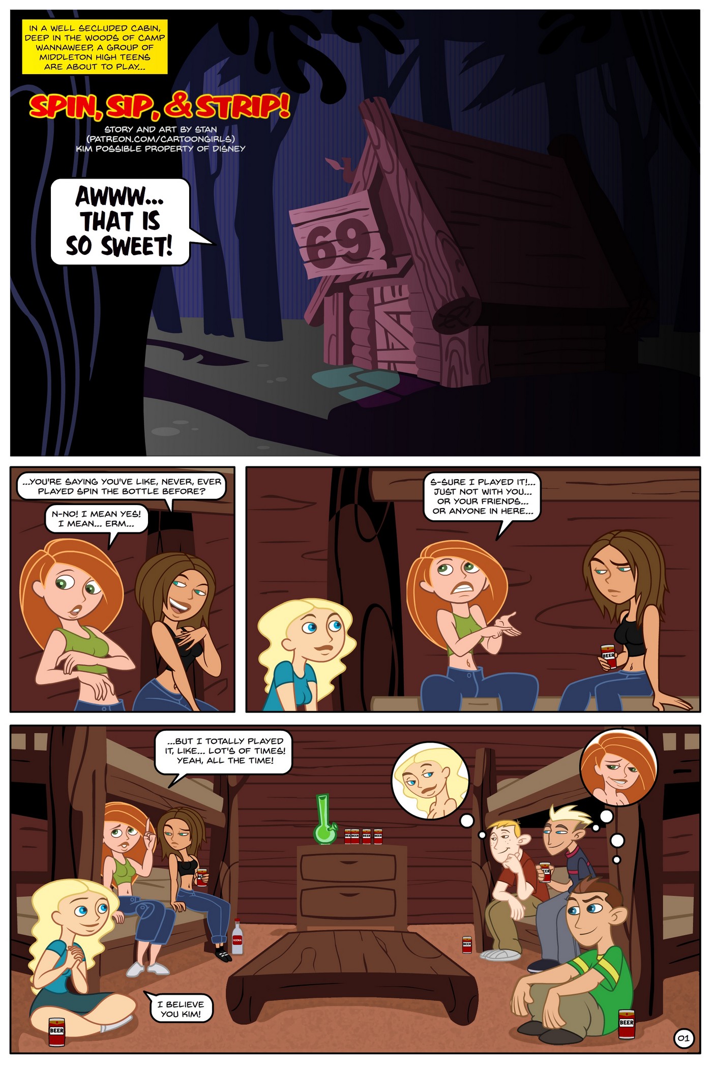 Kim Possible Spin, Sip & Strip! 02