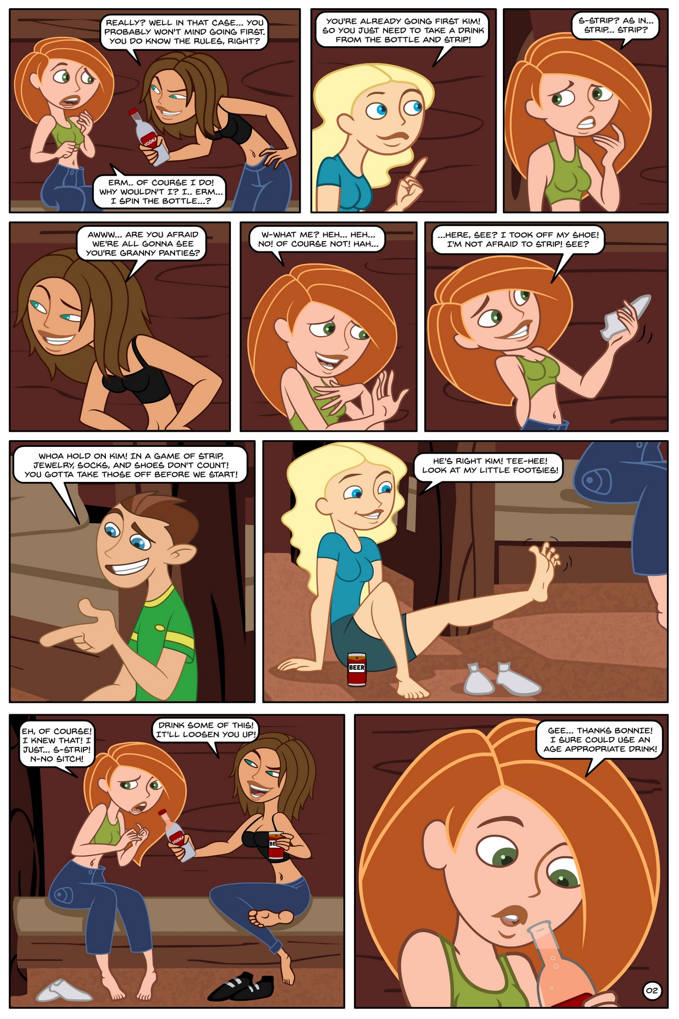 Kim Possible Spin, Sip & Strip! 03