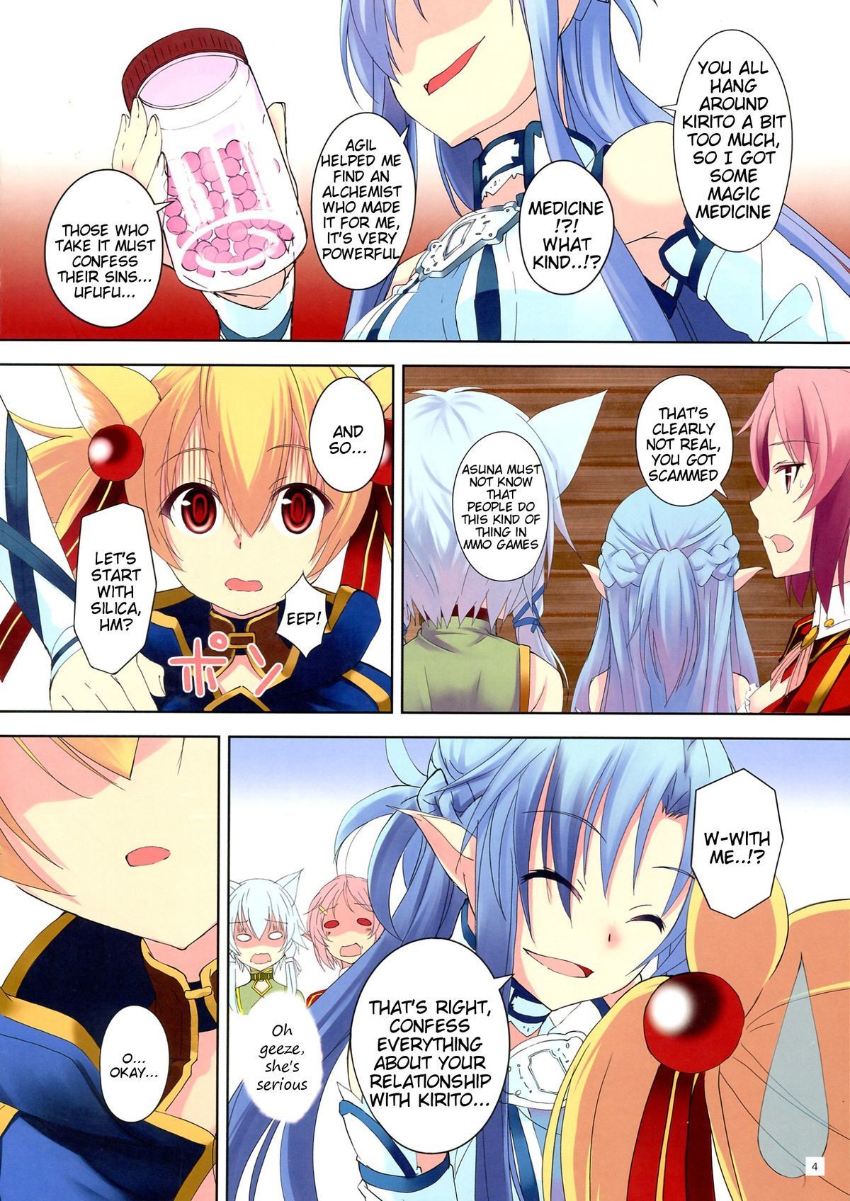 Sword art online porn comics mad tea party