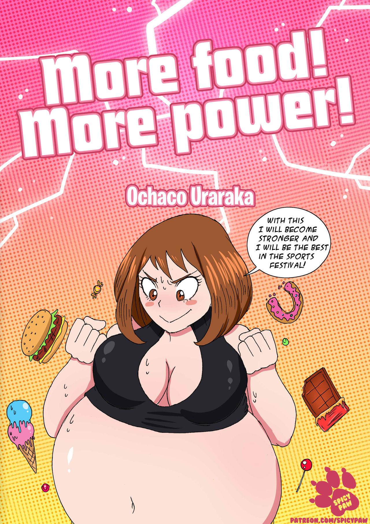 More Food! More Power! 1 Ochaco Urakara 1