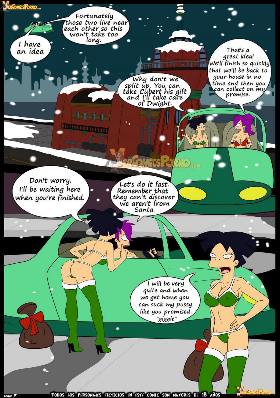 Christmas Delivery Futurama 08