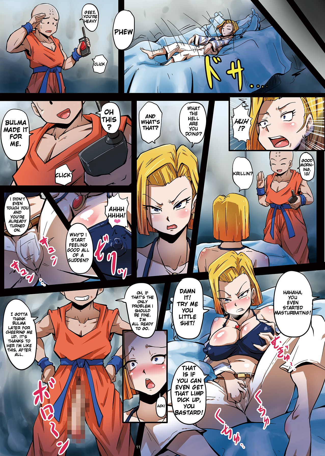 The Plan to Subjugate 18 Bulma and Krillin's Conspiracy to Turn 18 Into a Sex Slave 12