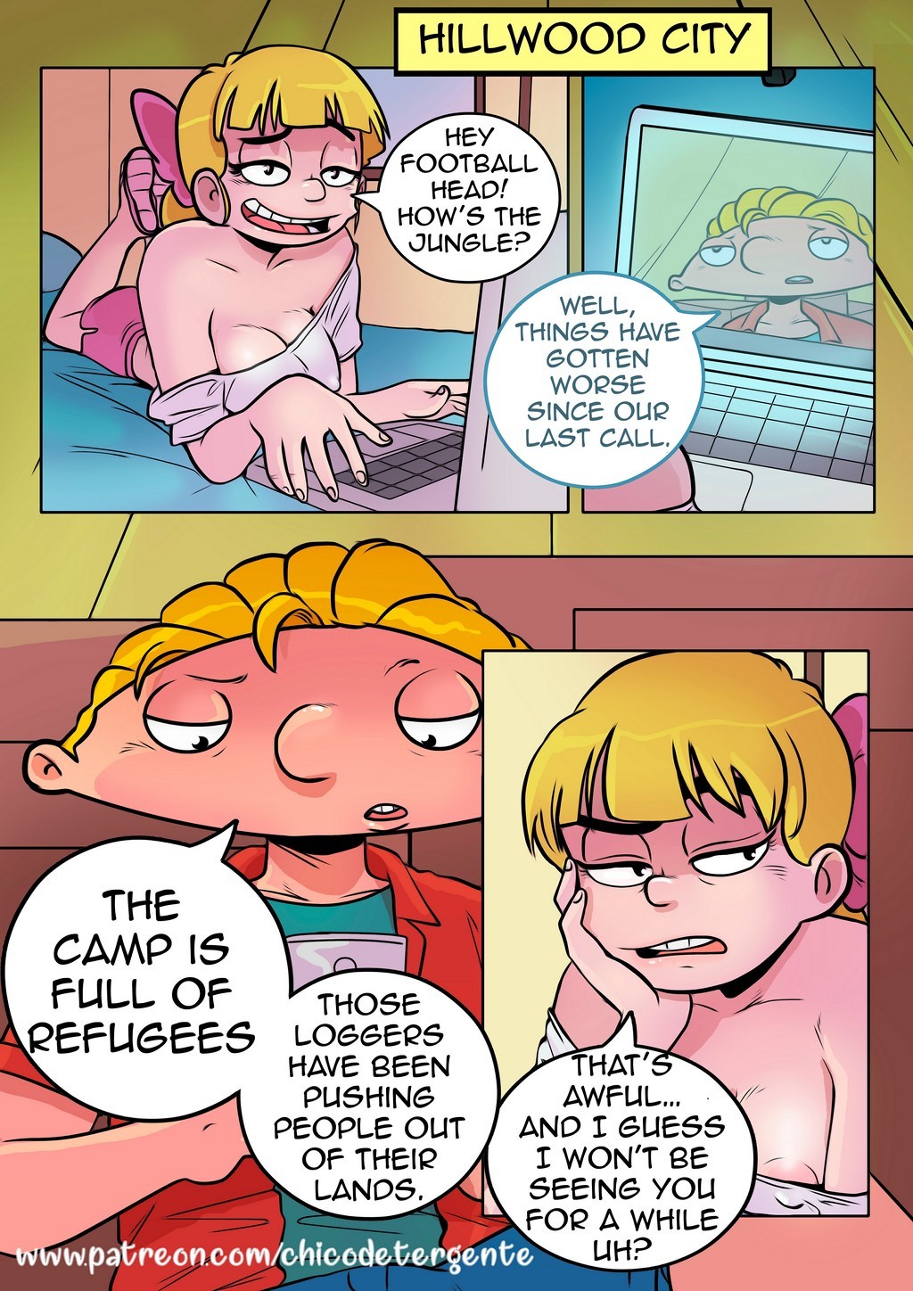 Hey arnold porn comics