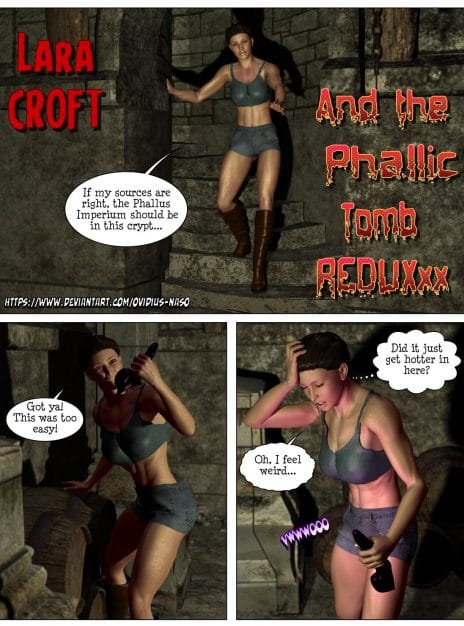 Lara Croft & The Phallic Tomb Reduxxx – Tom Rider