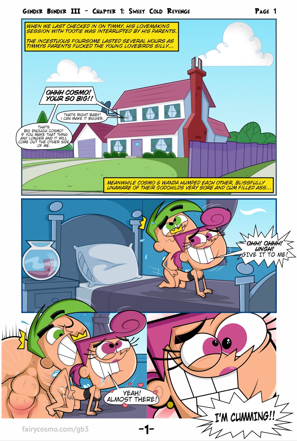 Gender Bender III - Fairly OddParents - KingComiX.com