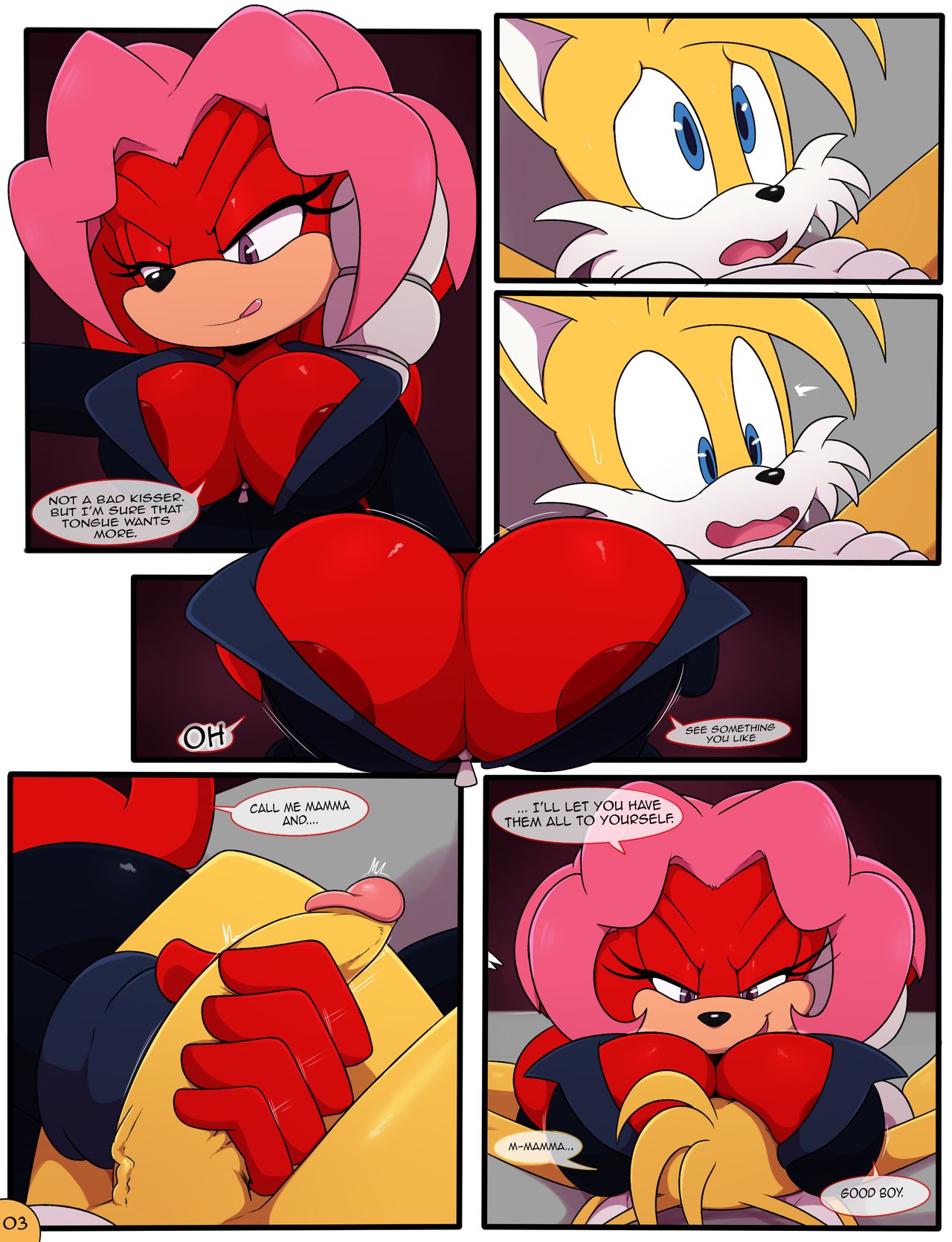 Tails In Trouble - Sonic XXX - KingComiX.com