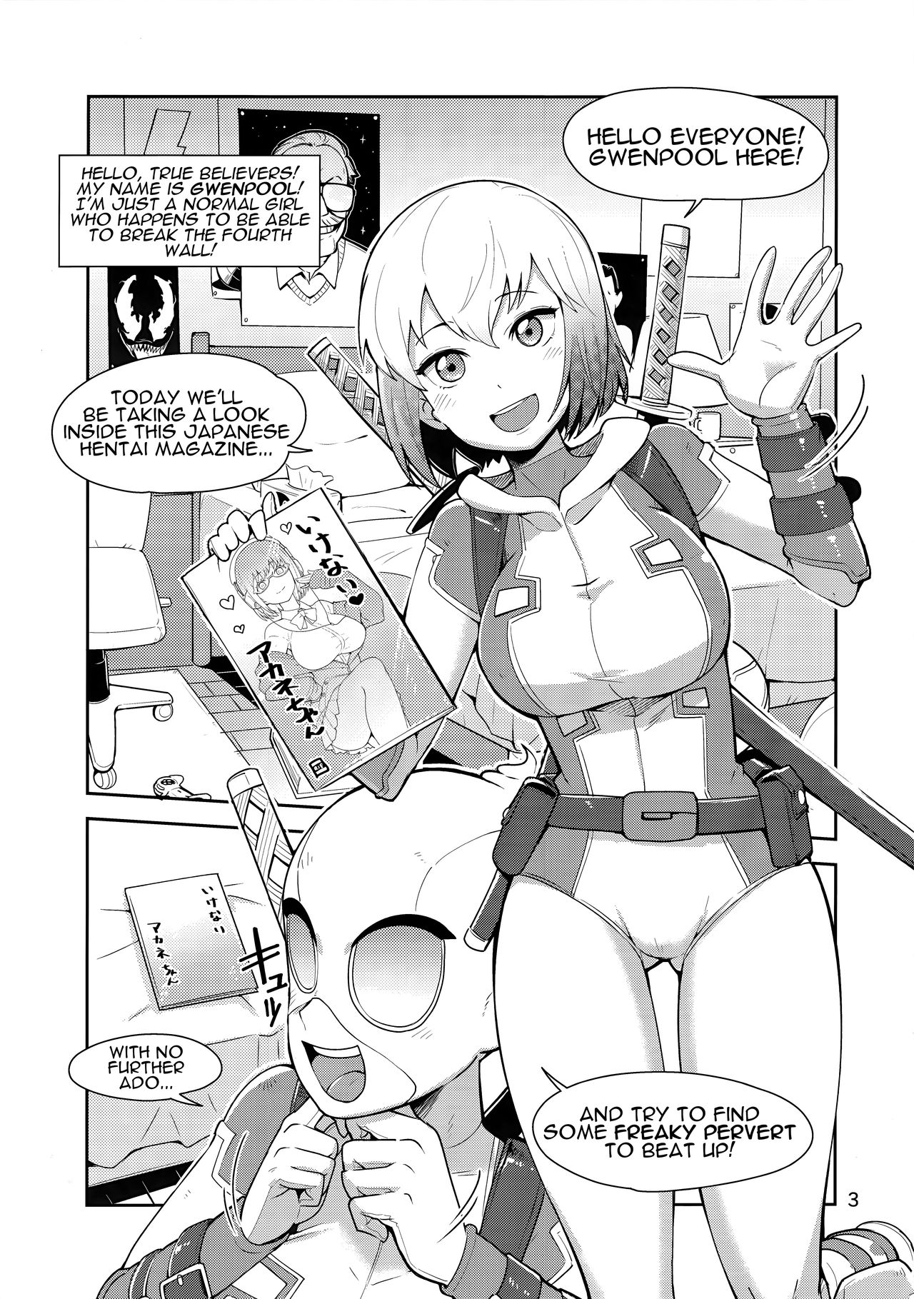 Gwenpool Jumping Into An Indecent World 03
