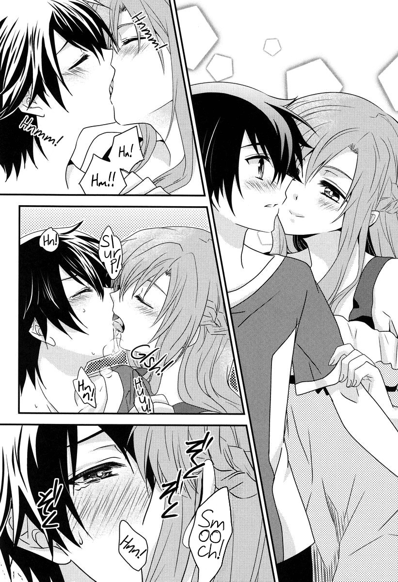 Lovestruck Asuna Really Wants To Tease Kirito Every Time She Sees Him 04