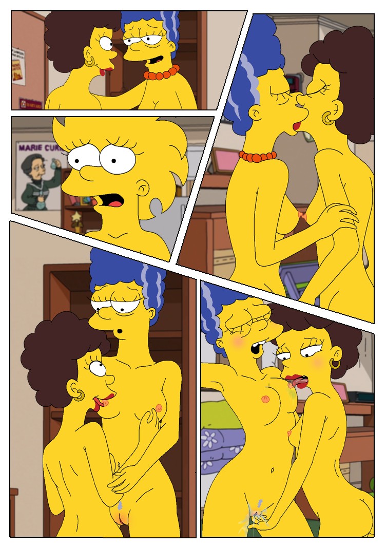 Marge And Lisa Simpsons Go Lesbian The Simpsons 05