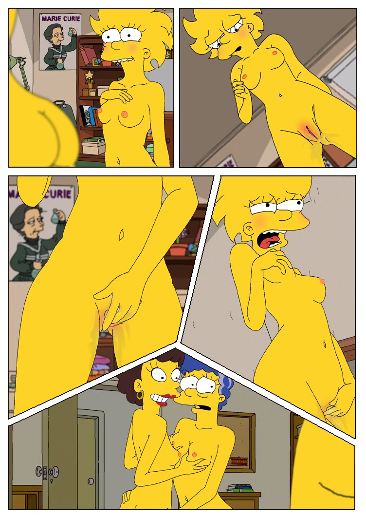 Marge And Lisa Simpsons Go Lesbian The Simpsons 06
