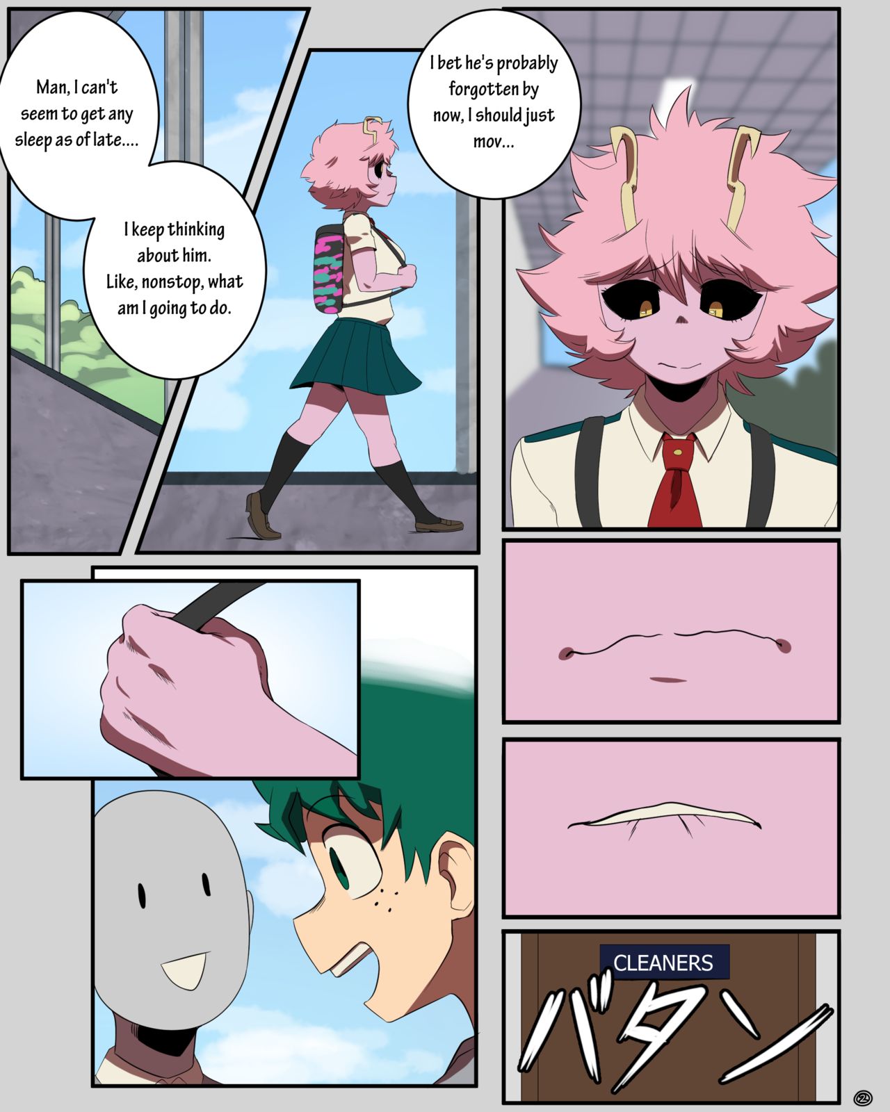 Mina hentai comic