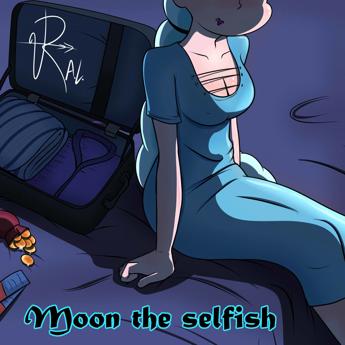 Moon The Selfish Rogueartlove 01